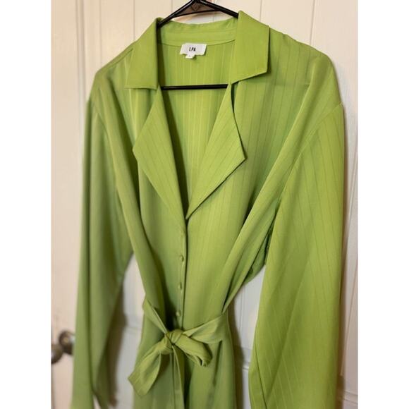 LPA Dress Shirt With Waist Tie - Picture 3 of 8